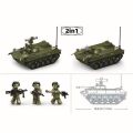 Sluban Model Bricks M38-B1250 Panzer BMD-2S im Maßstab 1:35