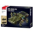 Sluban Model Bricks M38-B1251 Schützenpanzer BTR-80AS im Maßstab 1:35