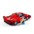 Sluban Model Bricks ​​M38-B1507 Sportwagen rot im Maßstab 1:32