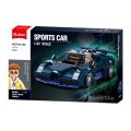 Sluban Model Bricks M38-B1508 Sportwagen blau im Maßstab 1:32