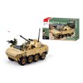 Sluban Army M38-B1593 Militär-Radpanzer ZBL-19S im Maßstab 1:44