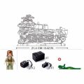 Sluban Power Bricks M38-B7072 R/C T34/76 (1942) Ferngesteuerter Tank