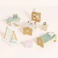 Le Toy Van Luxusmöbel-Set für das Puppenhaus 116 Teile