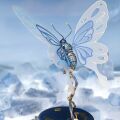 RoboTime Mechanisches 3D-Puzzle Blau Schmetterling