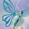 RoboTime Mechanisches 3D-Puzzle Rosa Schmetterling