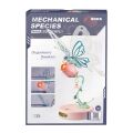 RoboTime Mechanisches 3D-Puzzle Rosa Schmetterling