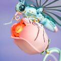 RoboTime Mechanisches 3D-Puzzle Rosa Schmetterling