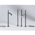 Piko Holzsäulenleuchte (LED), Einzelflamme - 55750