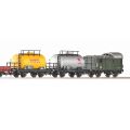 Piko Starter Set Güterzug mit Dampflokomotive BR 55 (G 7.1) DB III - 57123