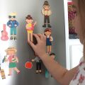 Petit Collage Magnetisches Reisebuch