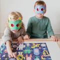 Petit Collage Puzzle Monster 100 Teile mit 3D-Brille