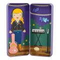 Petit Collage Magnetisches Puzzle Musiker