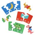 Petit Collage Mein erstes Buchstabierpuzzle mit Objekten