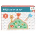 Petit Collage Petit Friends Pop-up-Spielzeug aus Holz