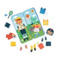 Petit Collage Magnetisches Sportler-Puzzle