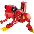 Qman Multivariant Combat Team 2103-2 Frosch Scharlach 3v1