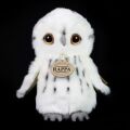 Rappa Plüsch Eule Weiß 18 cm ECO-FRIENDLY