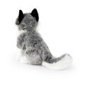 Rappa Plüschhund Husky sitzend 30 cm ECO-FRIENDLY