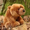 Rappa Plüsch Grizzlybär sitzend 30 cm ECO-FRIENDLY