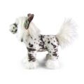 Rappa Plüschhund Chinesischer Schopfhund stehend 25 cm ECO-FRIENDLY