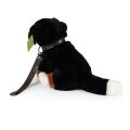 Rappa Plüsch Berner Sennenhund sitzend mit Leine und Geräusch 20 cm ECO-FRIENDLY