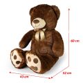 Rappa Großer Teddybär Štefan mit Etikett 100 cm
