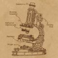 RoboTime 3D mechanisches Puzzle Mikroskop