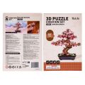 RoboTime 3D-Holzpuzzle Bonsai Sakura