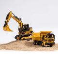 RoboTime Mechanisches 3D-Puzzle aus Holz Bagger