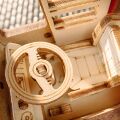RoboTime 3D-Holzpuzzle Londoner Doppeldecker