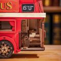 RoboTime 3D-Holzpuzzle Londoner Doppeldecker