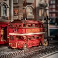 RoboTime 3D-Holzpuzzle Londoner Doppeldecker