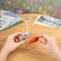 RoboTime 3D-Holzpuzzle Rote Boote