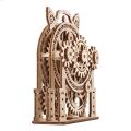Ugears Mechanisches 3D-Holzpuzzle Dekorativer Wecker