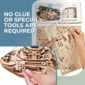 Ugears Mechanisches 3D-Holzpuzzle Tugboat