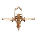 Ugears Mechanisches 3D-Holzpuzzlee Kampfdrohne Bayraktar TB2
