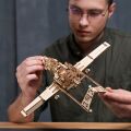 Ugears Mechanisches 3D-Holzpuzzlee Kampfdrohne Bayraktar TB2