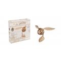 Ugears Mechanisches 3D-Holzpuzzle Goldener Schnatz, Harry Potter