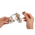 Ugears Mechanisches 3D-Holzpuzzle Holländisches Fahrrad