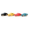 Vilac Set mit 4 Holzautos Super Vilacity