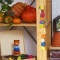Vilac Holzperlen zum Auffädeln von Obst und Gemüse