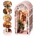 2Kids Toys 3D-Puzzle Buchstütze Miniaturhaus Gewächshaus der Künstlerin