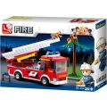 Sluban Firefighters M38-B0625 Feuerwehrauto mit Leiter