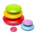 Bigjigs Baby Balancierspiel Abrechnung farbiger Kieselsteine