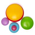 Bigjigs Baby Balancierspiel Abrechnung farbiger Kieselsteine