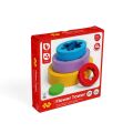 Bigjigs Toys Stapelspiel Blumenturm