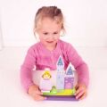 Bigjigs Toys Magnetisches vertikales Puzzle Schloss