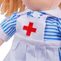 Bigjigs Toys Stoff-Krankenschwester-Puppe Nancy 28 cm