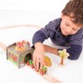 Bigjigs Rail Eisenbahn Dinosaurier-Tunnel T. rex