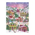 Galison Folienpuzzle Joy Laforme Schneedorf 1000 Teile